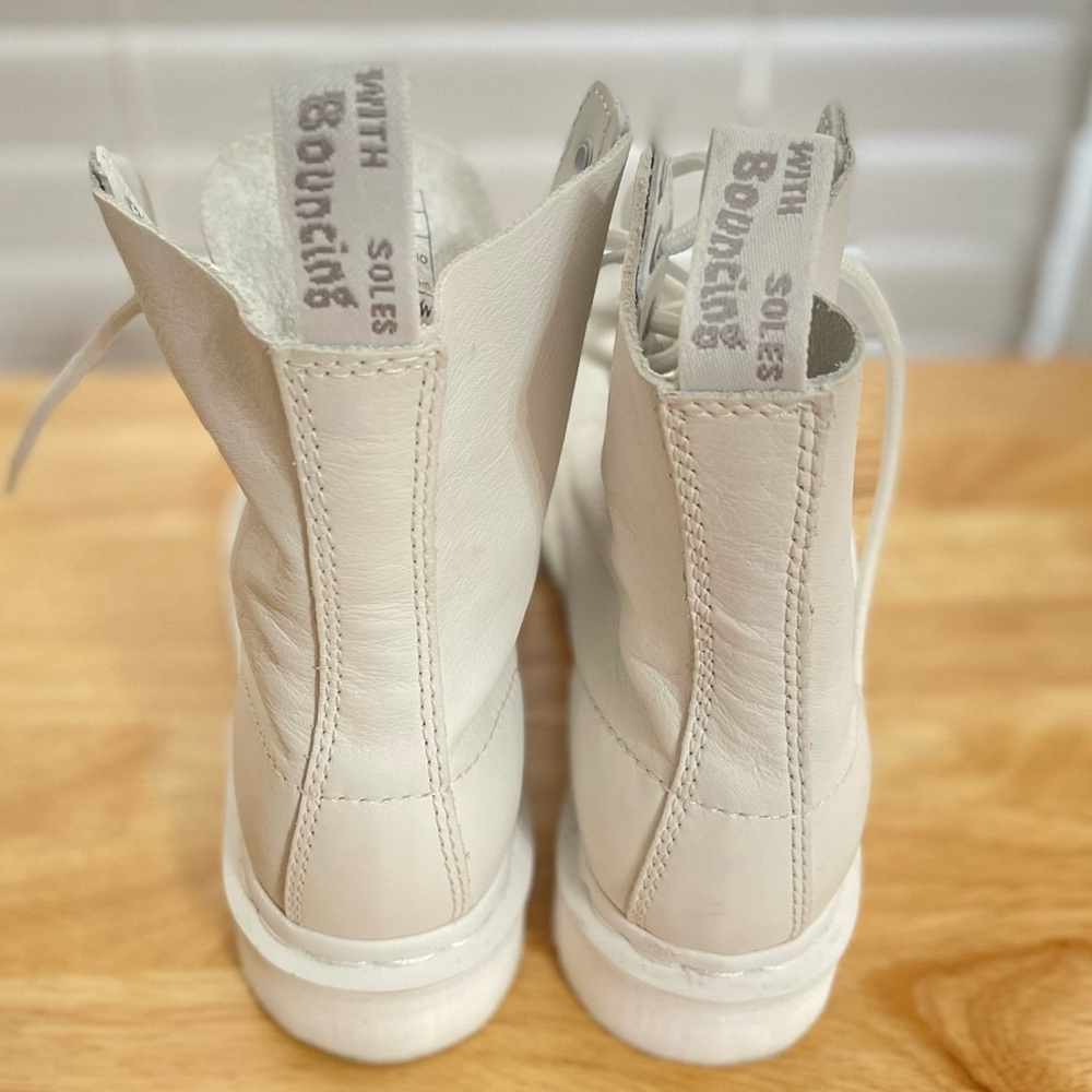 Dr. Martens white leather pascal 1460 - Picture 4 of 9